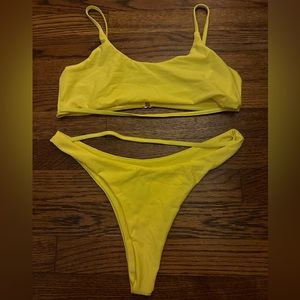 Yellow Fashion Nova Bikini